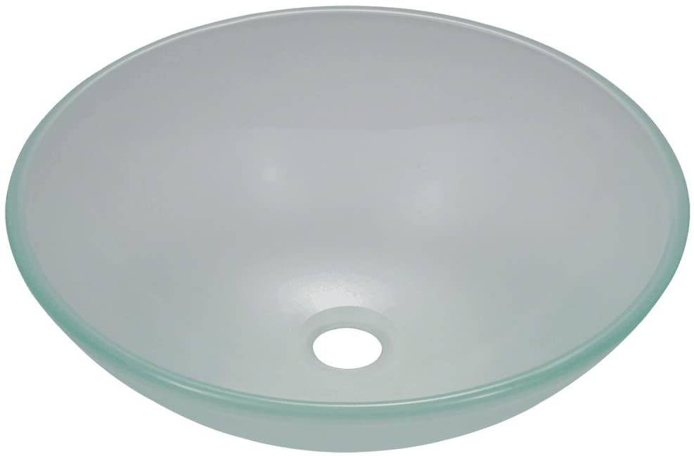 FROSTED GLASS Basin Bowl Sink  Product No. ZK467