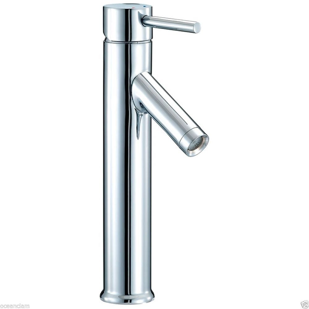 TALL brass Chrome Finish Single Lever MonoBloc TAP Mixer 300mm  ZK36T